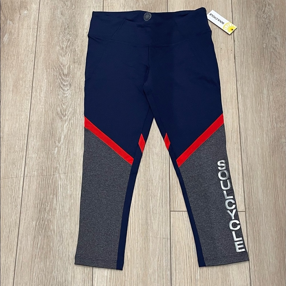Soul Cycle Colorblock Capri